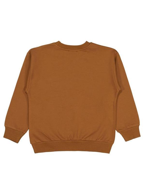 Civil Boys Giant Rex Baskılı 6-9 Yaş Sweatshirt - Kahverengi6-7 Yaş - Image 1