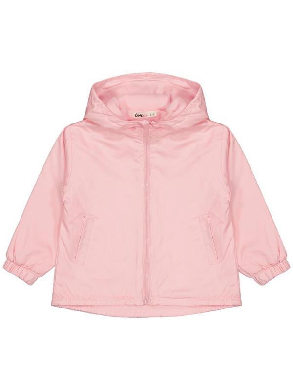 Civil Girls Polarlı Düz 2-5 Yaş Yağmurluk - Pembe3-4 Yaş - Image 1