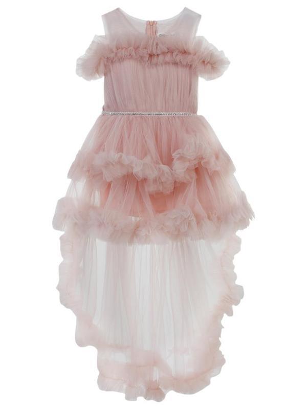 Civil Girls Kuyruklu 6-14 Yaş Abiye - Pembe6-7 Yaş - Image 1