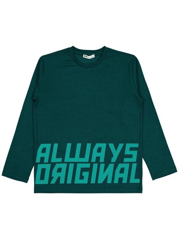 Civil Boys Always Orıgınal Baskılı 10-13 Yaş Sweatshirt - Yeşil11-12 Yaş - Image 1