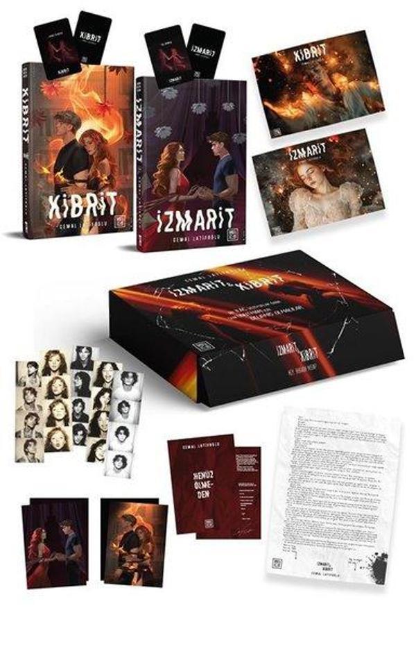 İzmarit ve Kibrit Kutulu Set - Athica Yayınları - Image 1