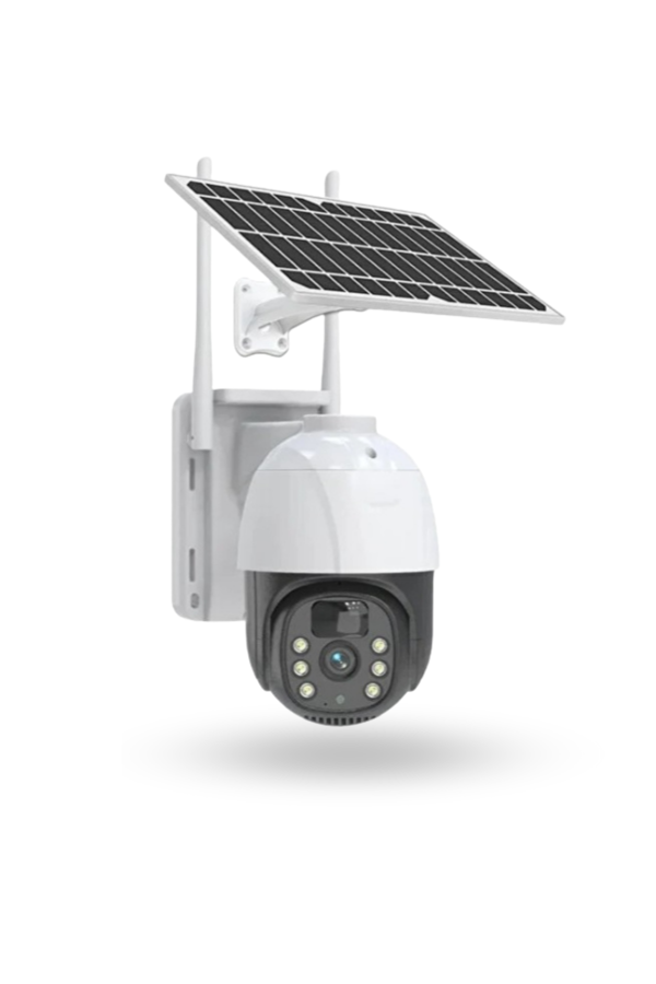 Büro Ev Ofis Güvenliği için Sızdırmaz Solar Dış Mekan Güvenlik Kamerası - Image 1
