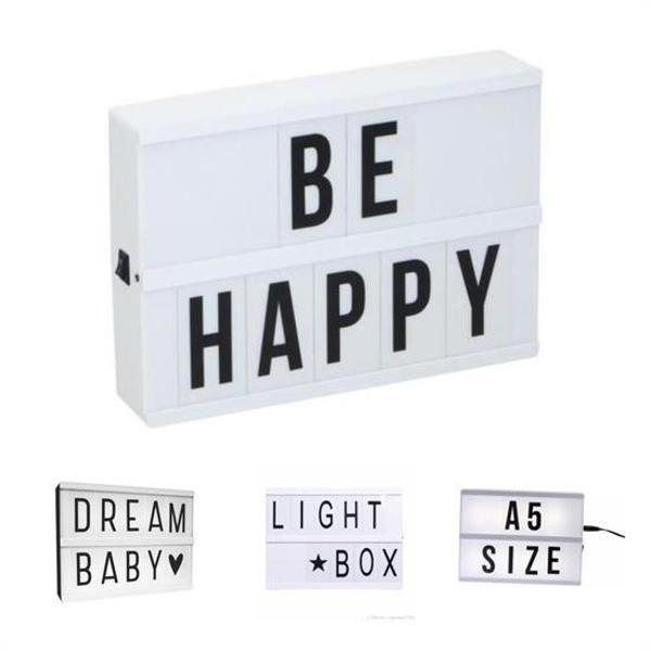 Büro Ev Ofis Hediyesi için A5 Boyut Sinematik Lightbox Dekor Aydınlatma Aksesuarı - Image 1