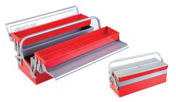 Büro Ev Ofis için 52CM Yaprak Raflı Metal Takım Çantası - Image 1