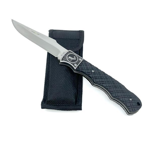 Geyik Figürlü Outdoor Çakı - Dagger Black - Image 1