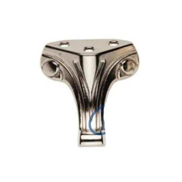 Moda Ahşap, Mdf, Sunta Sandık Ayağı, Kutu Ayak 4,5 Cm - Nikel - Image 1