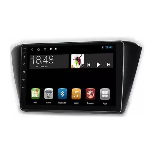 Maygo Skoda Fabia 2015-2018 Model Uyumlu 4Gb Ram 32Gb Hafıza Qled Carplay Android Auto  - Image 1