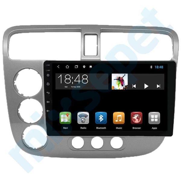 Maygo Honda Civic Vtech 2001-2006 Model Uyumlu 8Gb Ram 128Gb Hafıza Qled Carplay Android Auto  - Image 1
