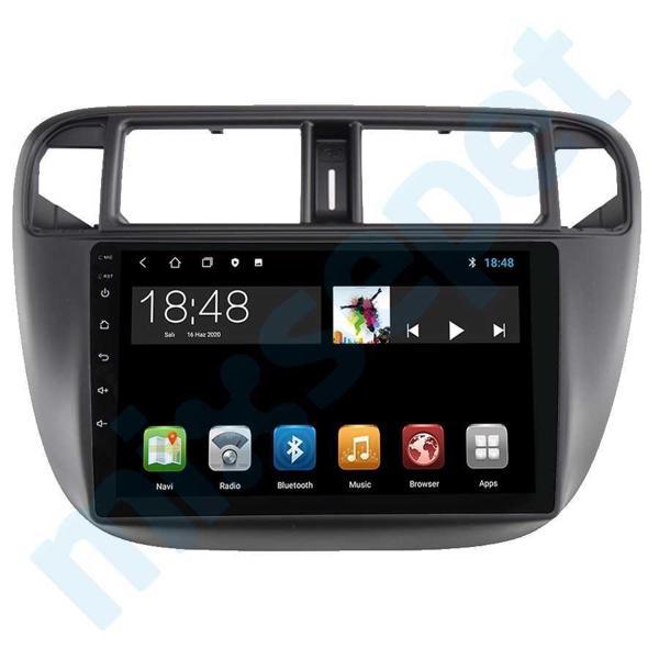Maygo Honda Civic İes 1997-2001 Model Uyumlu 8Gb Ram 128Gb Hafıza Qled Carplay Android Auto  - Image 1