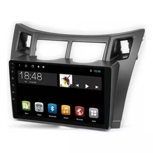 Maygo Toyota Yaris 2005-2011 Model Uyumlu 4Gb Ram 32Gb Hafıza Qled Carplay Android Auto  - Image 1