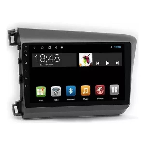 Maygo Honda Civic Fb7 2012-2016 Model Uyumlu 4Gb Ram 32Gb Hafıza Qled Carplay Android Auto  - Image 1