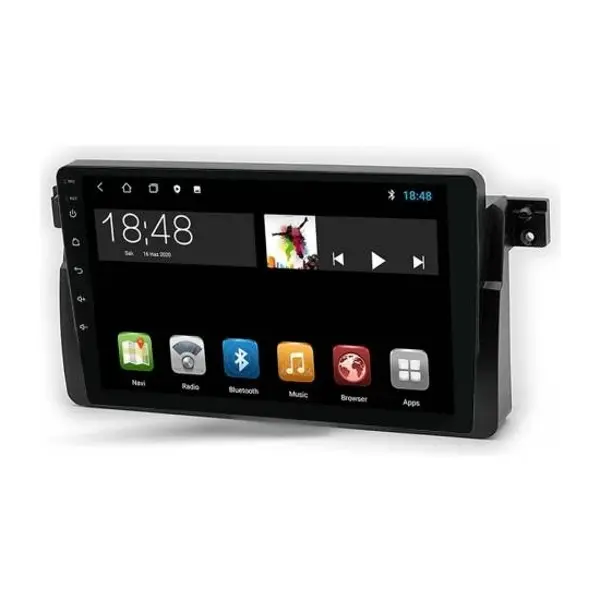 Maygo Bmw E46 1998-2006 Model Uyumlu 4Gb Ram 32Gb Hafıza Carplay Android Auto  - Image 1