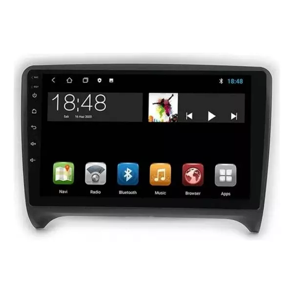 Maygo Audi A4 2002-2008 Model Uyumlu 8Gb Ram 128Gb Hafıza Carplay Android Auto  - Image 1