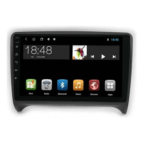 Maygo Audi A4 2002-2008 Model Uyumlu 4Gb Ram 32Gb Hafıza Qled Carplay Android Auto  - Image 1