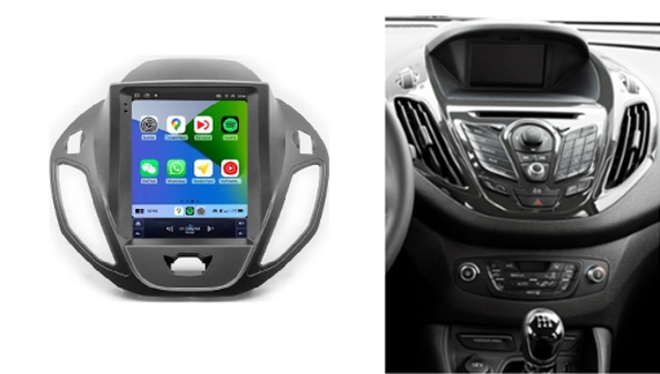 Maygo Ford Courier Tesla Titanyum Plus 2014/2023 8Gb Ram 128Gb Hafıza Carplay Android 9,7 İnç Multimedya - Image 1