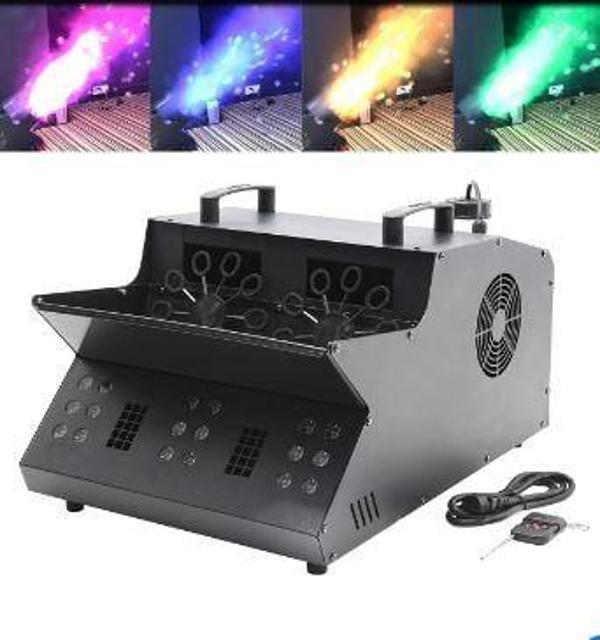 DJ PRO BUBBLE LED RGB IŞIKLI 1500W SİS-BALON MAKİNESİ - Image 1