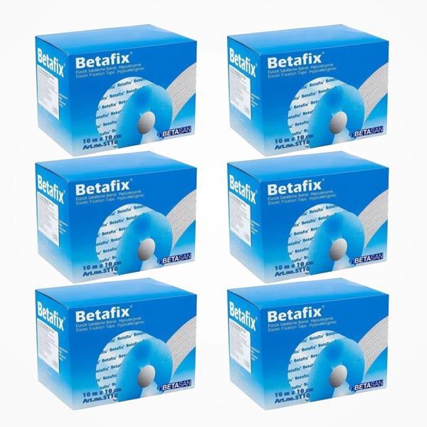 Betafix Esnek Fix Flaster 10cm x 10m - 6 Adet - Image 1