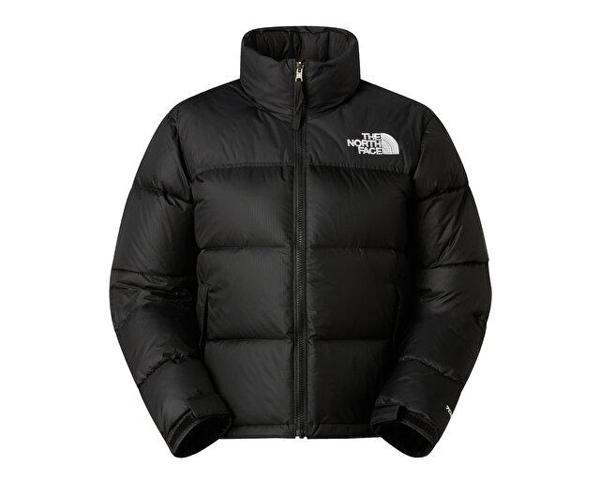 The North Face W 1996 Retro Nuptse Jacket Kadın Outdoor Montu (700 Dolgu Kaz Tüyü) NF0A3XEOGOF1 Siyah - Image 1