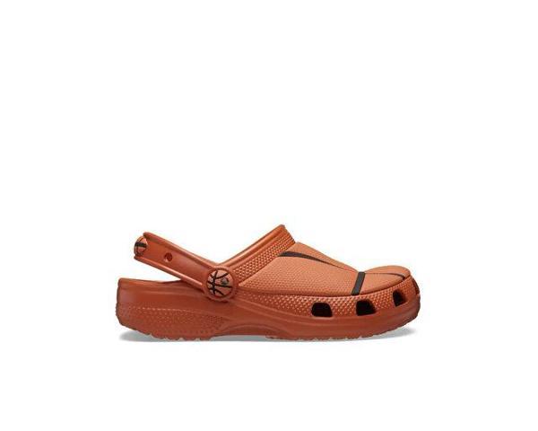 Crocs Classic Basketball Clog T Bebek Terlik 210021-805 Turuncu - Image 1
