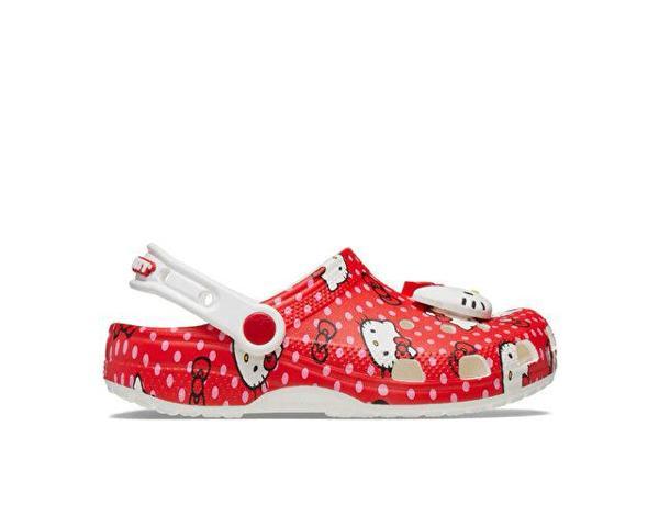 Crocs Hello Kitty Red Classic Clog K Çocuk Terliği 210576-90H Renkli - Image 1