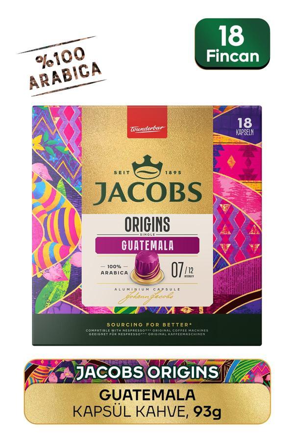 Jacobs Origins Guatemala Nespresso Uyumlu Alüminyum Kapsül Kahve 18'li - Image 1