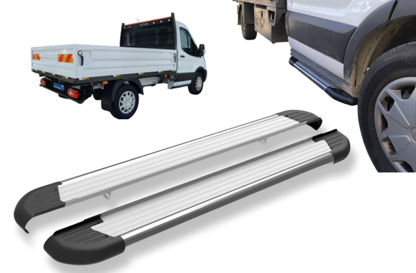 Ford Transit Tek Kabin Araca Özel Yan Basamak 2006 2007 2008 2009 2010 2011 2012 2013 - Image 1