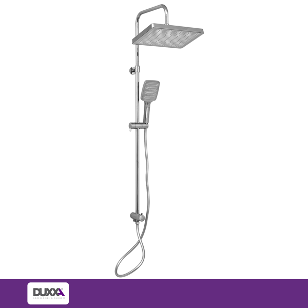 DUXXA Atlas Rain Duş Seti Krom D.114 - Image 1
