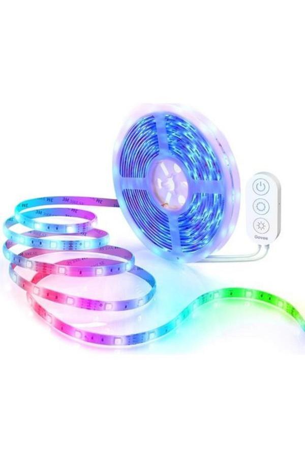 Govee Rgb Led Şerit H61103A3, Wifi Bt Led Şerit, Alexa, Google Asst. Destekli - 10 Metre - Image 1