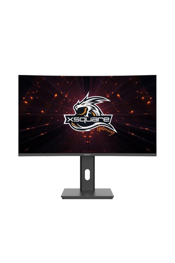Dexim 27" Fhd 180Hz 1Ms (Hdmı+Dp) Freesync Adaptive Sync Curved Va Gaming Pivot Monitör Dmt007 - Image 1