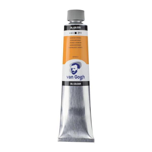 Supertrend Van Gogh Yağlı Boya 200 ml. 211 Cadmium Orange - Image 1