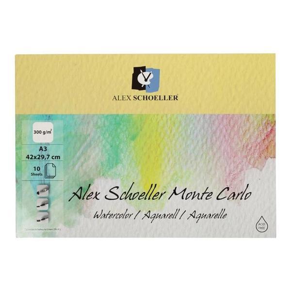 Supertrend Monte Carlo Sulu Boya Defteri Blok 300 gr. A3 10 yaprak - Image 1