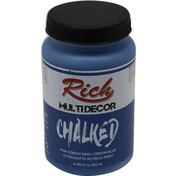 Supertrend Multi Decor Chalked Akrilik Boya 250 cc. 4544 ODEON MAVİ - Image 1