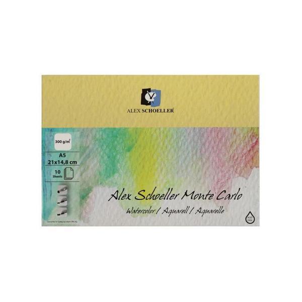 Supertrend Monte Carlo Sulu Boya Defteri Blok 300 gr. A5 10 yaprak - Image 1