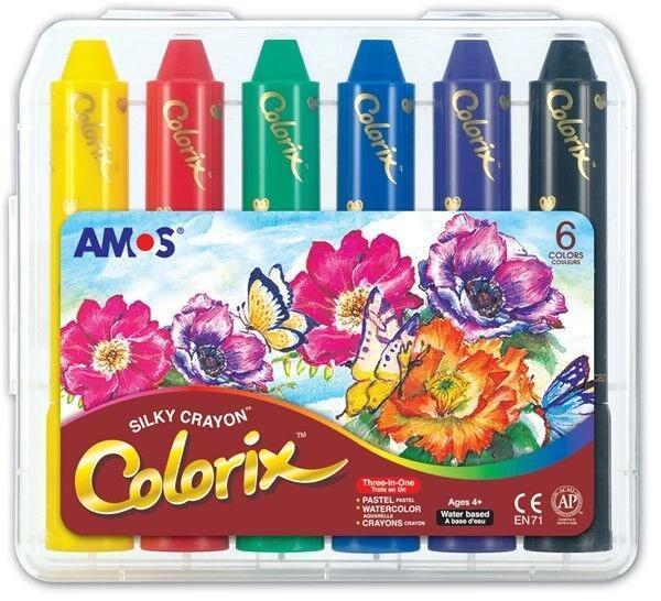Supertrend Colorix Silky Crayon Üçü Bir Arada Boya 6 Renk - Image 1