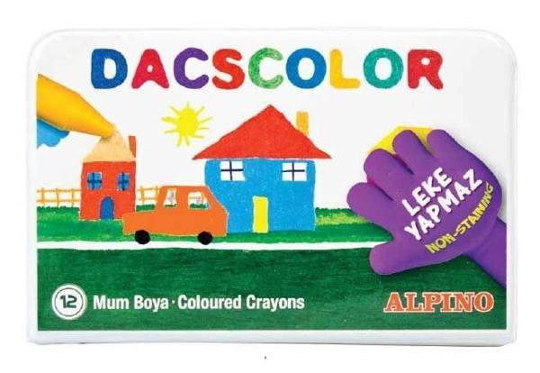 Supertrend Dacscolor Mum Boya 12 Renk Plastik Çantalı - Image 1