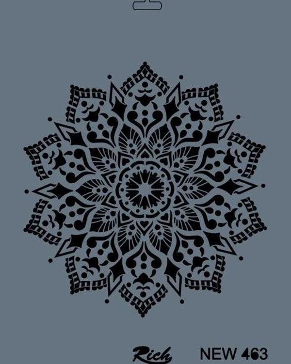 Supertrend Stencil Boyama Şablonu 25x35 cm. NEW-463 - Image 1