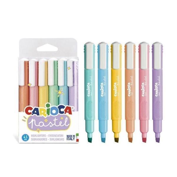 Supertrend Highlighter İşaretleme Kalemi Seti 6 Renk Pastel Renkler - Image 1
