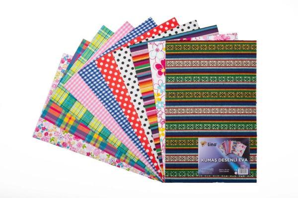 Supertrend Eva 20x30 cm. 10 Renk Kumaş Desenli - Image 1