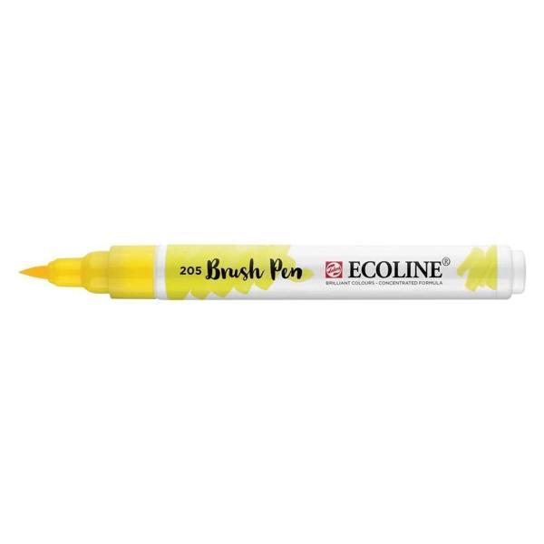 Supertrend Ecoline Brush Pen Fırça Uçlu Kalem 205 Lemon Yellow - Image 1