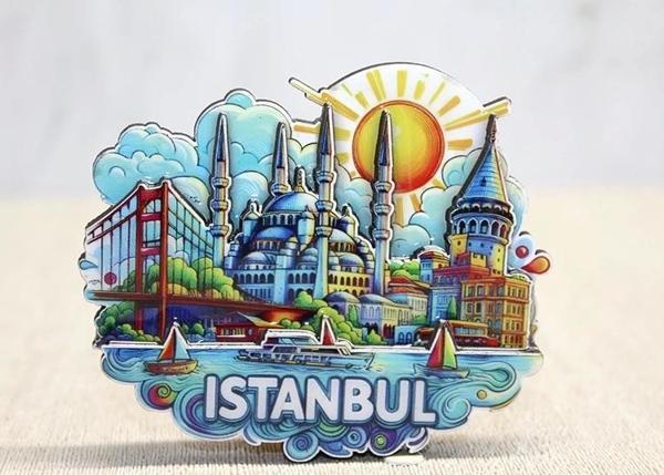 Ahşap İstanbul Temalı Magnet Alk4600 - Image 1