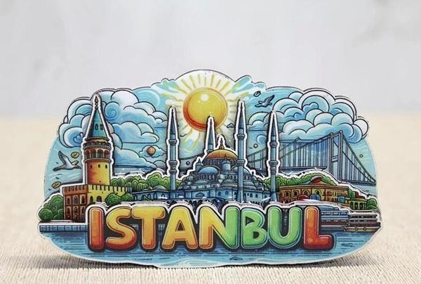 Ahşap İstanbul Temalı Magnet Alk4601 - Image 1