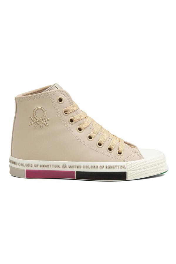 Benetton® | BN-30730 - 3374 Bej - Kadın Spor Ayakkabı - Image 1