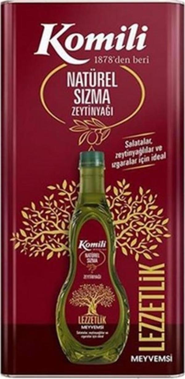 Komili Lezzetlik Meyvemsi Natürel Sızma Zeytinyağı 3 lt - Image 1