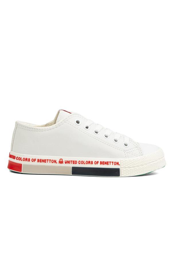 Benetton® | BN-30731 -  Beyaz - Kadın Spor Ayakkabı - Image 1