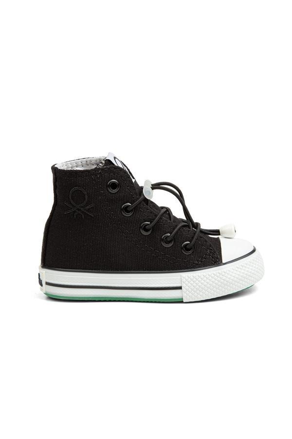 Benetton® | BN-30817- 3394 Siyah - Çocuk Spor Ayakkabı - Image 1