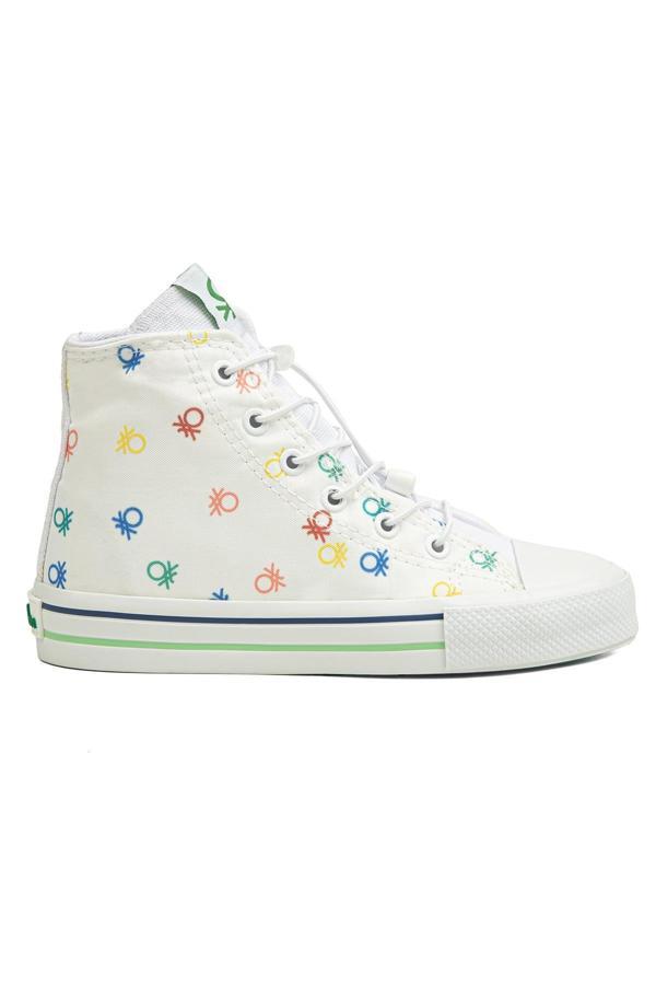 Benetton® | BN-90183 - 3394 Beyaz - Çocuk Spor Ayakkabı - Image 1