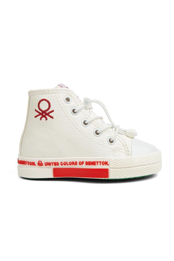 Benetton® | BN-30815- 3394 Beyaz - Çocuk Spor Ayakkabı - Image 1