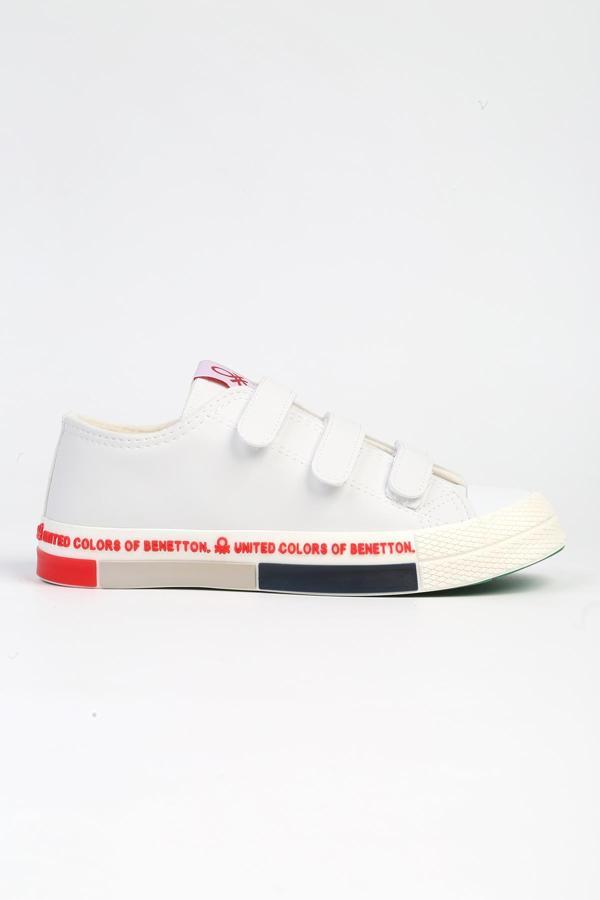 Benetton® | BN-30729 - 3374 Beyaz - Kadın Spor Ayakkabı - Image 1