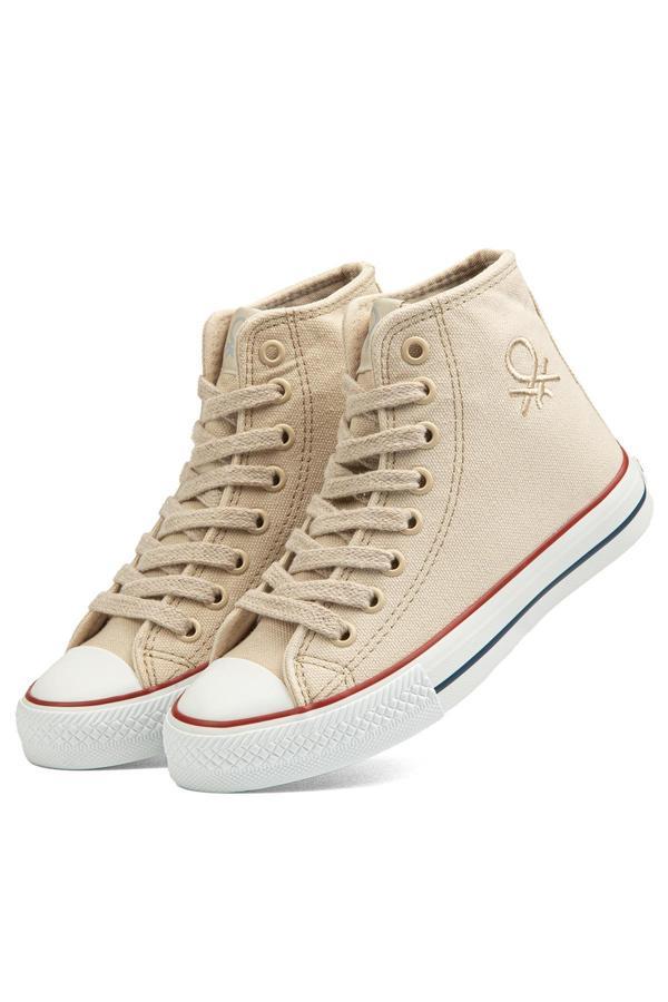 Benetton® | BN-30686- Bej - Çocuk Spor Ayakkabı - Image 1