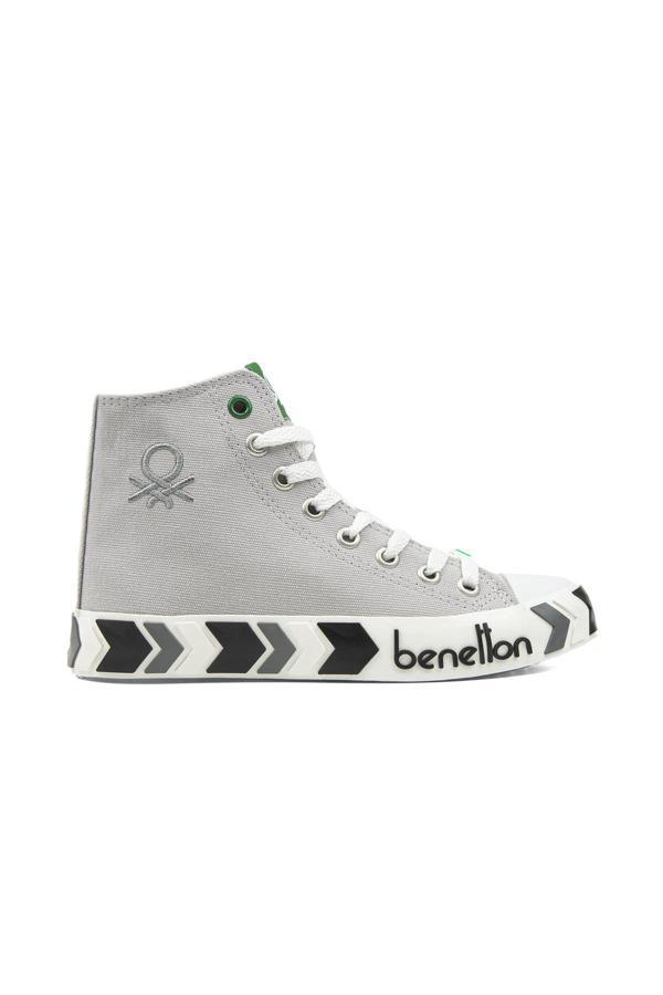 Benetton® | BN-30634-3374 Gri - Çocuk Spor Ayakkabı - Image 1
